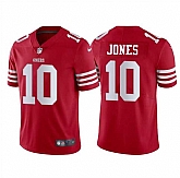 Youth San Francisco 49ers #10 Mac Jones Red 2025 Vapor Untouchable Limited Stitched Jersey Dzhi,baseball caps,new era cap wholesale,wholesale hats